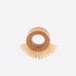 Point-Virgule cleaning brush with ring-shaped bamboo grip 9x8x3.5cm