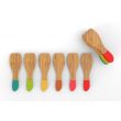 Pebbly Spatula Raclette Set of 6 Pieces