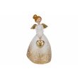 Engel Holding Heart Degraded Gold Ivory13x9,2xh23,5cm Andere