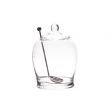 Cosy & Trendy Olive Jar Glass D7xh14cm W/spoon Ss