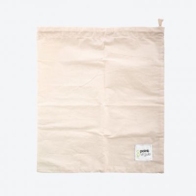 Point-Virgule reusable cotton bread bag 30x38cm