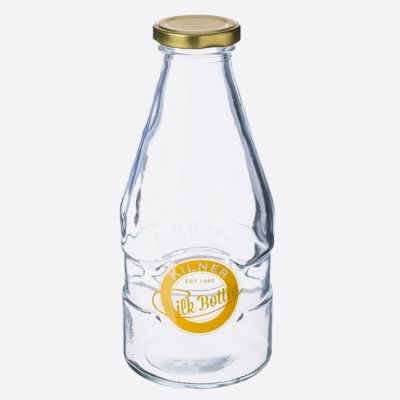 Kilner glass milk bottle 568ml