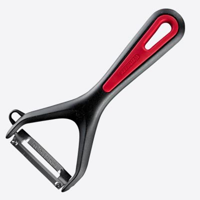 Westmark Gallant peeler in stainless steel and plastic black and red 15x6.9x1.8cm