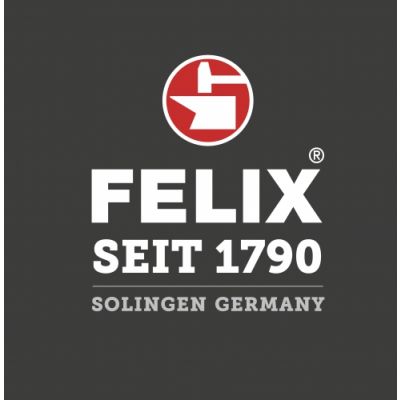 Felix Solingen Size S Smoked Oak Chef's Knife 18 cm
