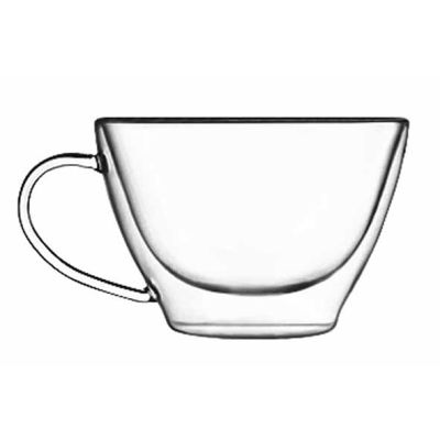 Thermic Glass Kaffeeglas 38,5cl Set2doppelwandig - Mit Henkel