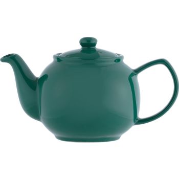 Price & Kensington glossy ceramic 6-cup teapot emerald green 1.1L