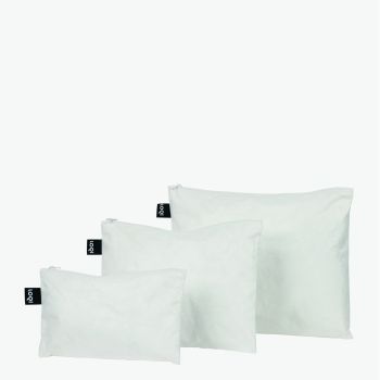 Zip Pockets - Tyvek White - set 3 pcs