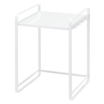 Extendable kitchen counter organizer - Tower - white