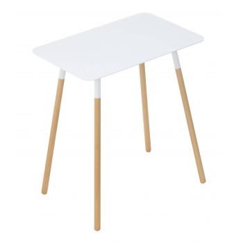 Side Table square - Plain - white