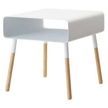 Low side table - Plain - white