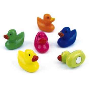 Magnet Duck - set of 6 assorted