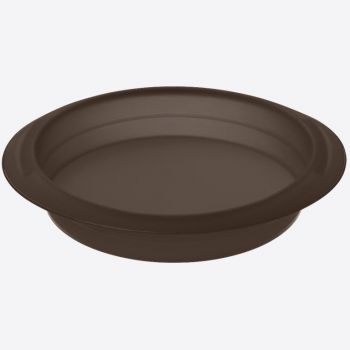Lurch Flexiform round silicon baking mould brown Ø 26cm