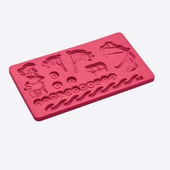 Lurch Flexiform Cotton Candy decoration mould of 10 shapes in pirate theme