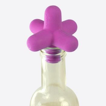 Cookut Spark silicone bottle stopper purple 5x5x5cm