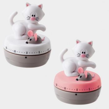 Joie Meow timer up to 1 hour cat white or pink