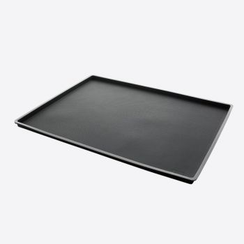 Lékué non spill baking mat in silicone black 40x30x1.2cm