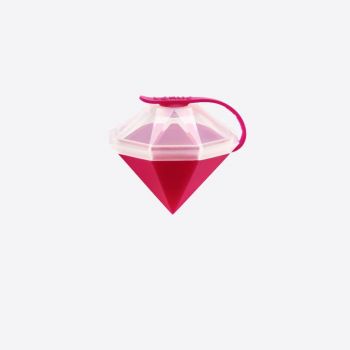 Lékué silicone ice cube pink diamond 7x7x7.5cm