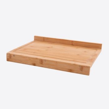 Point-Virgule bamboo over the sink board with groove 60x40x7cm