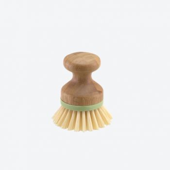 Point-Virgule bamboo and recycled plastic dish brush ø 6.5cm