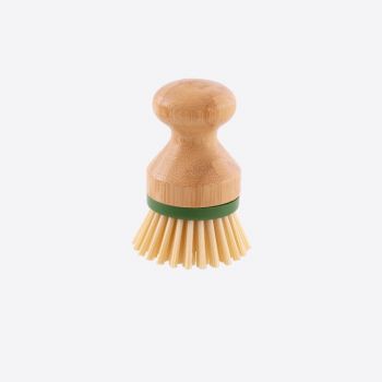 Point-Virgule bamboo dish brush with replaceable brush head ø 6.5cm H 9cm