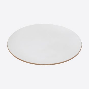 Point-Virgule round serving tray white ø 41cm H 3cm