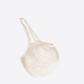 Point-Virgule Parisian netbag with long handles cream 33x45cm