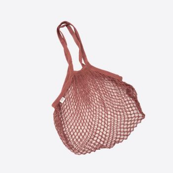 Point-Virgule Parisian netbag with long handles copper 33x45cm