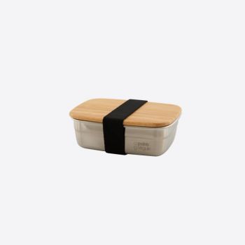 Point-Virgule stainless steel lunch box with bamboo lid 300ml