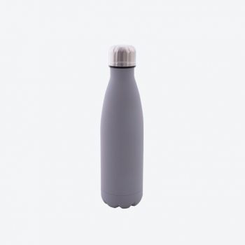 Point-Virgule double-walled vacuum flask in stainless steel cement grey 500ml