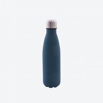 Point-Virgule double-walled vacuum flask in stainless steel dark blue 500ml