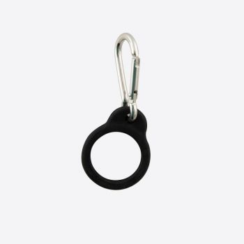 Point-Virgule carabiner with silicone holder black for bottle 10.5x4.5x2.8cm