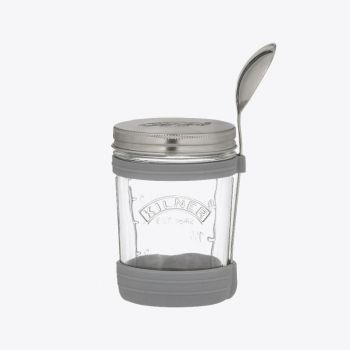 Kilner set to go set for soup with glass jar and spoon 350ml