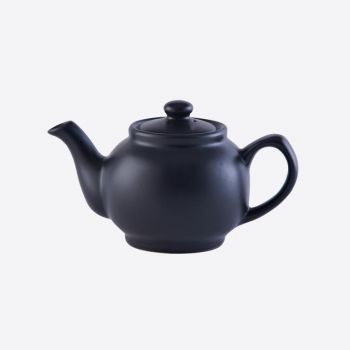 Price & Kensington ceramic 2-cup teapot matt black 450ml