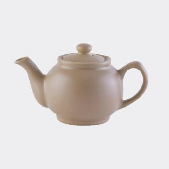 Price & Kensington 6-cup ceramic teapot mat taupe 1.1L