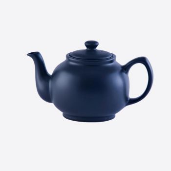 Price & Kensington ceramic 6-cup teapot matt dark blue 1.1L