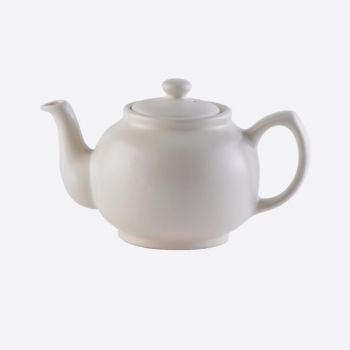 Price & Kensington ceramic 6-cup teapot matt cream 1.1L