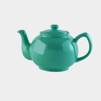 Price & Kensington glossy ceramic 6-cup teapot jade green 1.1L