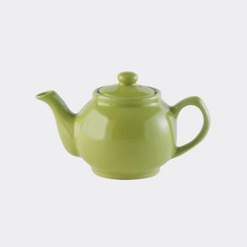 Price & Kensington glossy ceramic 2-cup teapot green 450ml