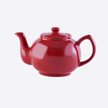 Price & Kensington glossy ceramic 6-cup teapot bright red 1.1L