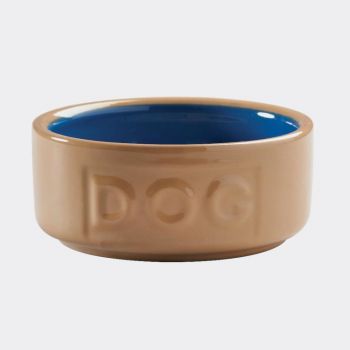 Mason Cash Cane Coloured dog bowl blue ø 13cm
