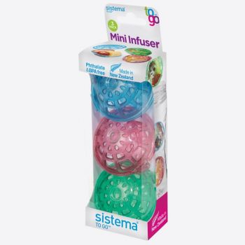 Sistema To Go set of 3 mini infusers