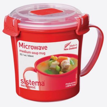 Sistema Microwave soup mug medium 656ml