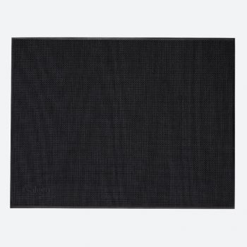Saleen Uni fine woven plastic placemat zwart 32x42cm