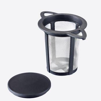Westmark tea infuser in plastic and stainless steel black 11x7.2x8cm