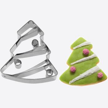 Westmark stainless steel cookie cutter 2D Christmas tree 7.6x6.2x2.2cm