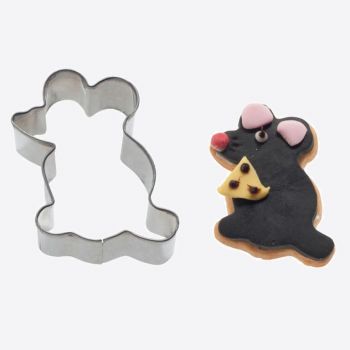 Westmark stainless steel cookie cutter mouse 5.5x3.7x2.2cm