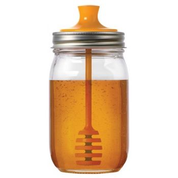 Jar Ware Honingpot Universal Attachment for Mason Jars (excluding Pot)