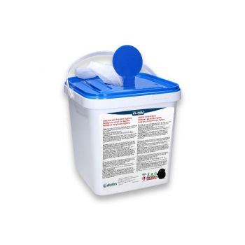 Healthinfi Hygiene Bucket with Alcohol Swaps 50 % Alcohol