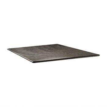 Topalit Smartline vierkant tafelblad hout 80cm