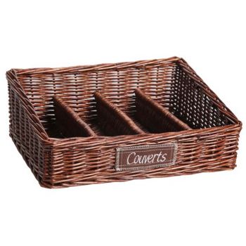 Cosy & Trendy Cutlery Tray Willow Brown 4comp.